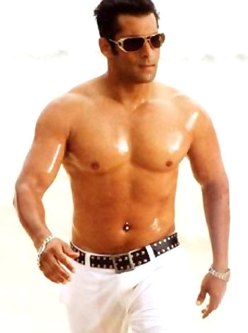 Check out Salman Khan in this still from Partner. Image: Salman Khan