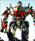 A scene from Transformers