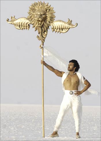 A scene from Magadheera