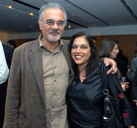 Mahmood Mamdani and his wife Mira Nair