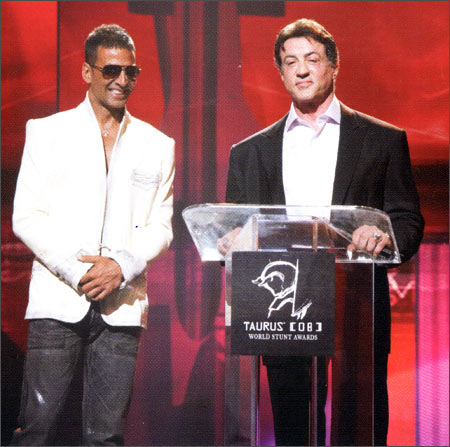 sylvester stallone height. with Sylvester Stallone