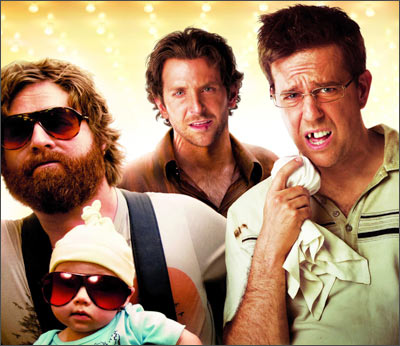 A poster of The Hangover