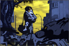 A scene from Waltz With Bashir