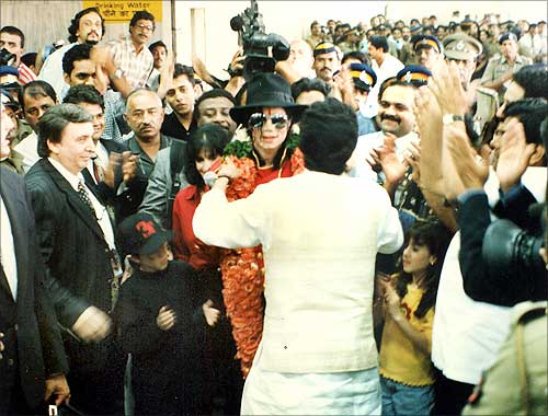 Michael Jackson and Raj Thackeray