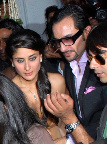 Kareena Kapoor and Saif Ali Khan