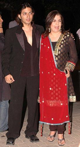 Shirish Kunder and Farah Khan