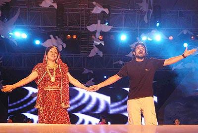 Performers at the Amrutha Mahotsava