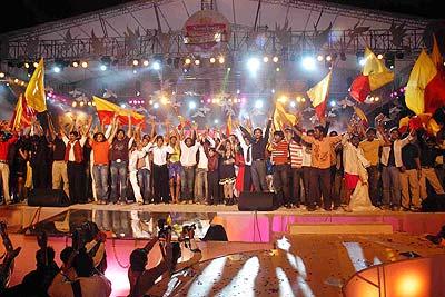 Performers at the Amrutha Mahotsava