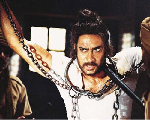 Ajay Devgan in a scene from <I>The Legend Of Bhagat Singh</I>