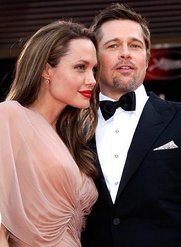 Angelina Jolie and Brad Pitt