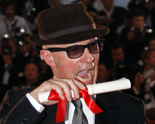 French director Jacques Audiard attends a photocall after receiving his Grand Prix award