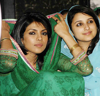 Priyanka and Parineeti Chopra