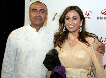 Rajit Kapoor and Meera Gandhi
