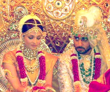 Aishwarya Rai  and Abhishek Bachchan