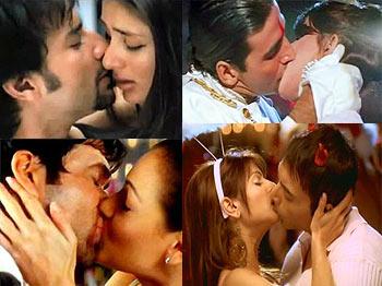 Awkward filmi kisses