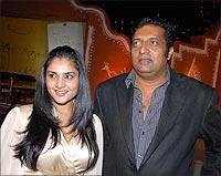 Ramya and Prakash Raj