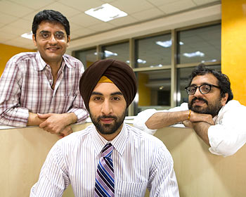 Jaideep Sahni, Ranbir Kapoor and Shimit Amin