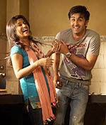A scene from Wake Up Sid