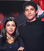 Zoya and Farhan Akhtar 