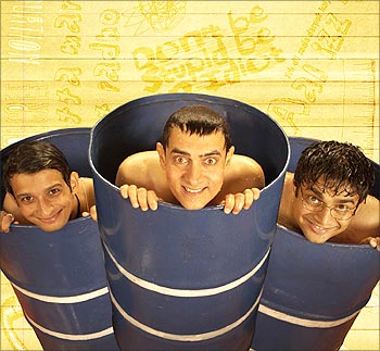 The 3 Idiots poster