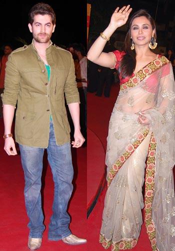 Neil Nitin Mukesh and Rani Mukerji