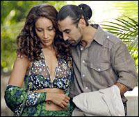 Sofia Hayat and Raji James in The Unforgettable