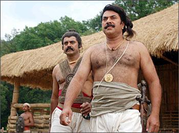 First look Mammootty's Pazhassi Raja  Rediff.com movies