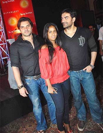 Sohail, Arpita and Arbaaz Khan
