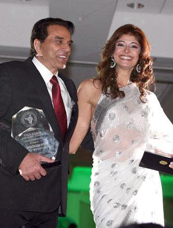 Dharmendra and Pooja Batra