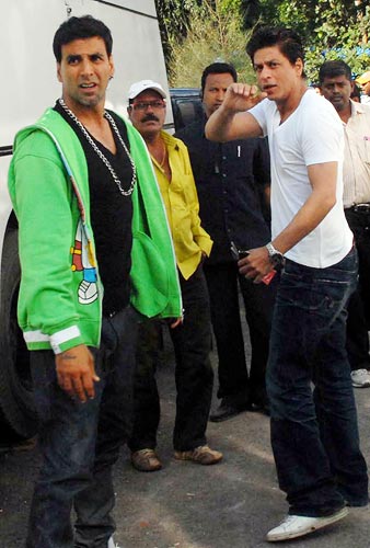 Akshay Kumar and Shah Rukh Khan