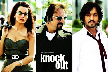 A poster of Knock Out