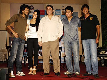 Riteish Deshmukh, Jacqueline Fernandez, Randhir Kapoor, Sajid Khan and Chunky Pandey