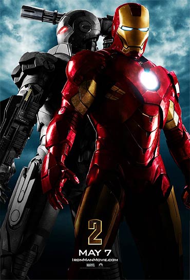 A poster of Iron Man 2