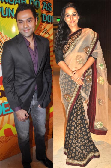 Abhay Deol and Vidya Balan