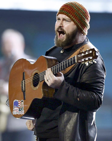 Zac Brown of the Zac Brown Band performs