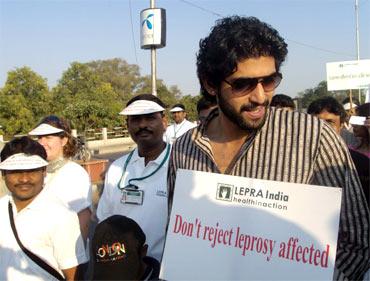 Rana Daggubati at an awareness campaign