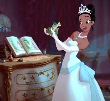 A scene from The Princess and the Frog