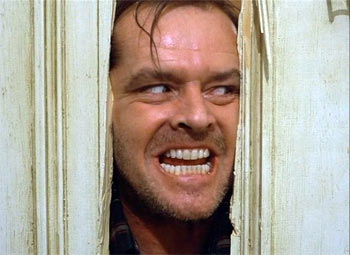 A scene from The Shining