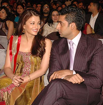 Aishwarya and Abhishek Bachchan
