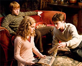 A scene from Harry Potter and the Half Blood Prince