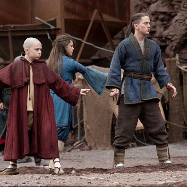 A scene from The Last Airbender