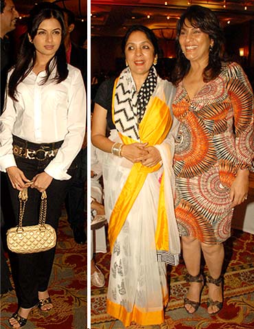 Bhagyashree, Neena Gupta and Archana Puran Singh