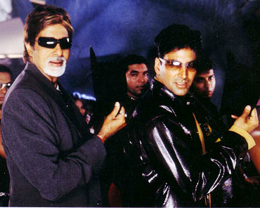 Amitabh Bachchan and Akshay Kumar
