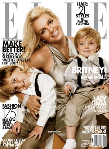 Britney Spears and her sons