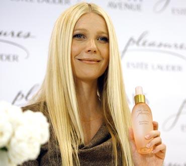 Gwyneth Paltrow presents Estee Lauder's Pleasures in Beverly Hills