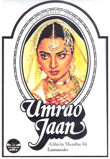 A poster of Umrao Jaan