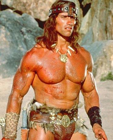 A scene from Conan The Barbarian