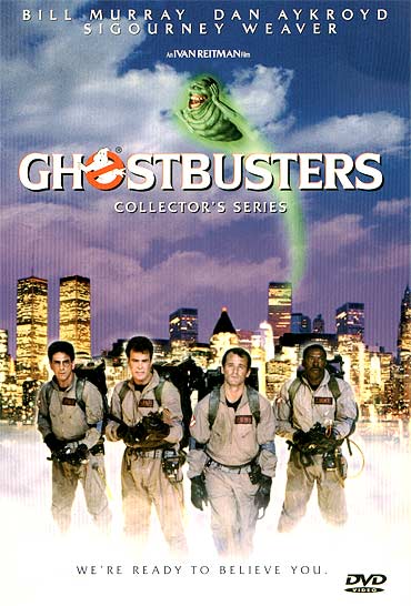 A scene from Ghostbusters