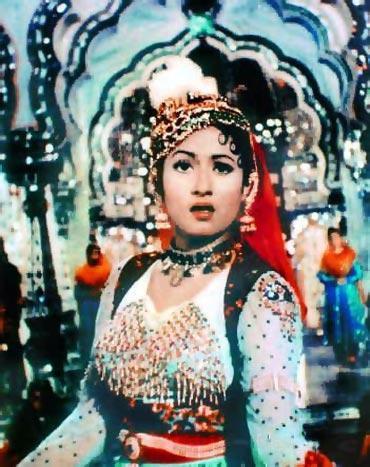 Madubala in Mughal-E-Azam