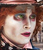 Johnny Depp in Alice in Wonderland